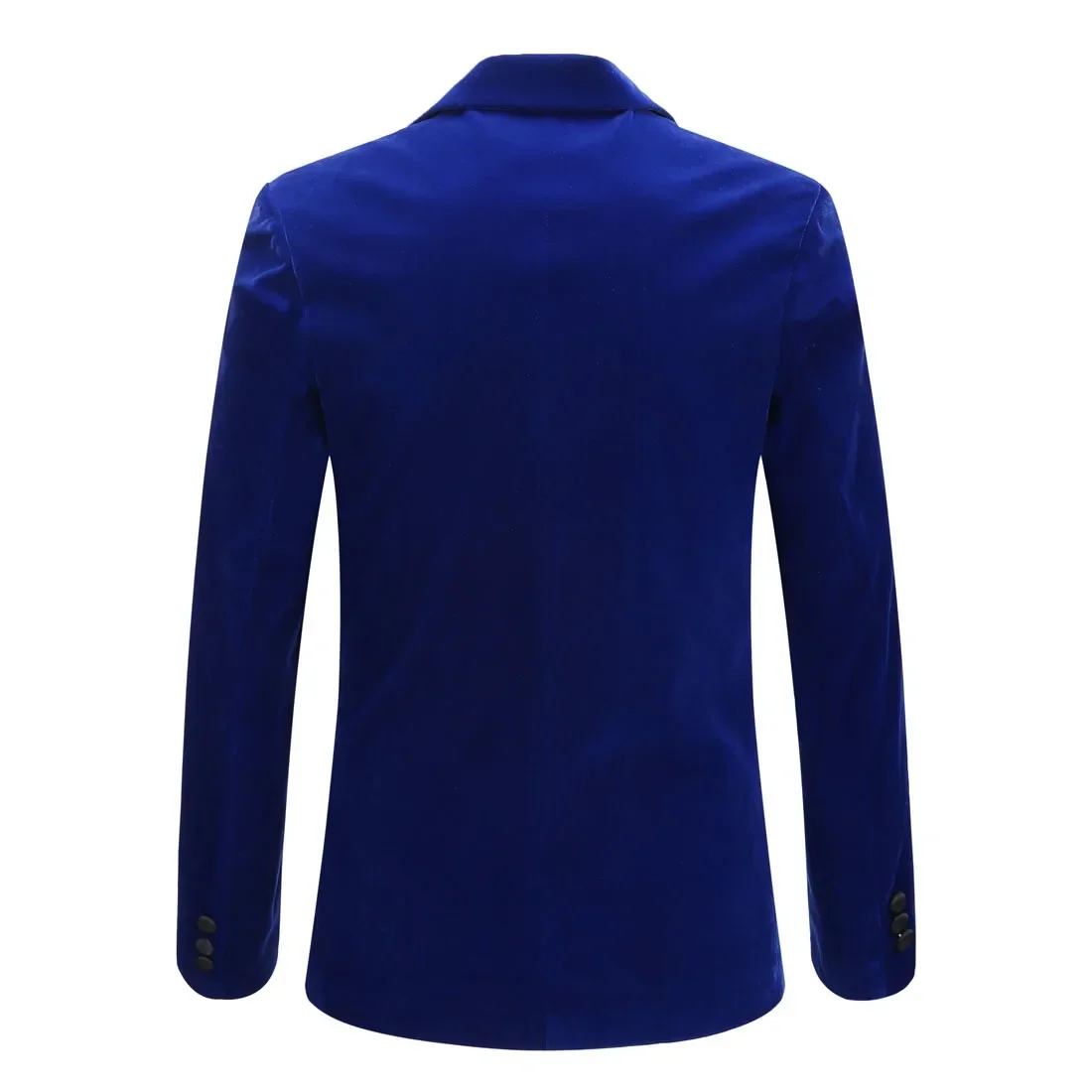 Men's Fashion Trend Velvet Groom Tuxedo Slim Fit Wedding Party Dress Business Casual Suit Jacket Banquet Single Blazers Coat 4