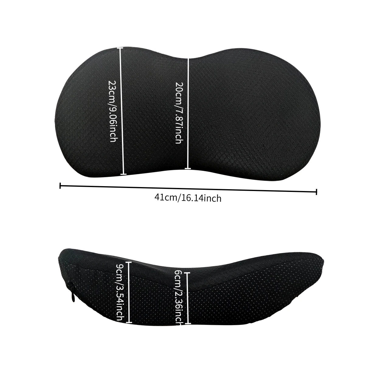 Ergonomic Memory Foam Seat Height Booster Cushion