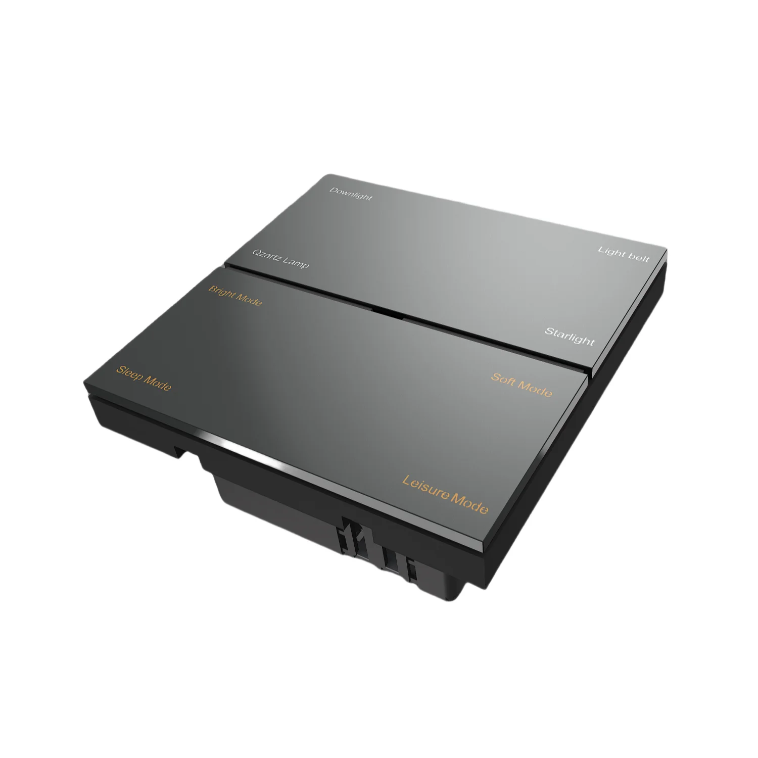 M9 Tuya Zigbee 8-Key Aluminum Smart Switch Home Assistant