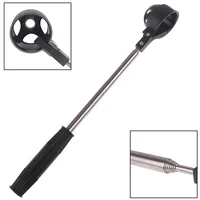 Golf ball retriever 8 section stainless steel telescopic golf ball pickup 1