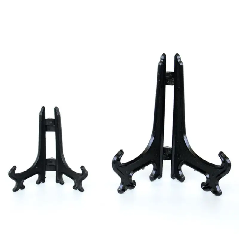 Small Plastic Display Rack Creative Gift Ceramic Coaster Accessories Display Stand Holders Triangle Bracket Decor Rack
