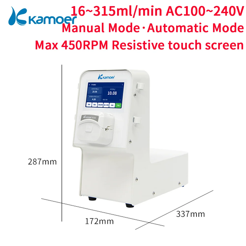 Kmaoer Fast A Filling Machine Automatic Peristaltic Pump High Percision