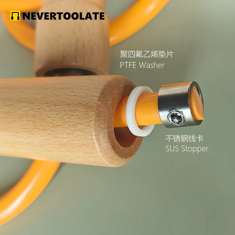 NEVERTOOLATE 500 GRAM Big wood handle built in ball bearing 10MM PVC heavy jump rope LONG 3.2 meters crossfit fitness thick rope