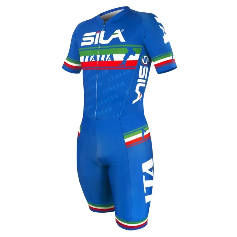 Sila Kids Cycling Skating Suit Inline Skate Speed Skating Short Sleeve Racing Suit Ciclismo Children's Fast Skating Clothing 3