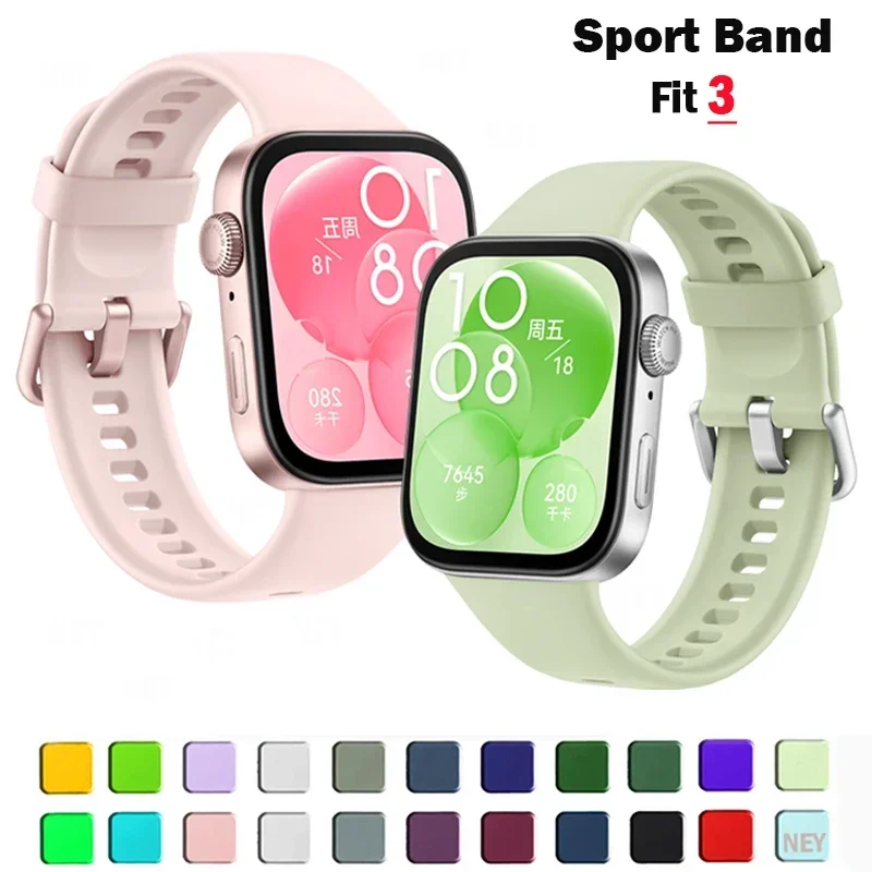 Silicone Sport Watchband for Smartwatch - Durable and Stylish Accessory