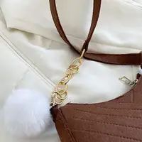 Mini sacs à bandoulière pour femmes, sacs à main en feutre tendance pour femmes, sacs sous le bras au design avancé, mini sacs selle 5