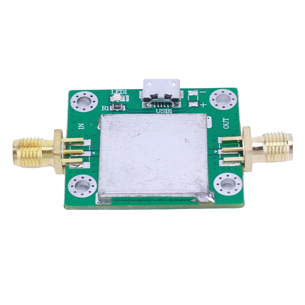 LNA RF 전력 증폭기, USB 전원 공급 포트 및 SMA 케이블, 이득 20DB, 저잡음 RF 증폭기, 50M-6GHz