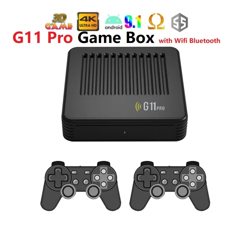 レトロビデオゲームコンソールG11Pro,64g/128g/256g,60000ゲーム