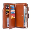 SENDEFN Fashion Women Wallets Long Split Leather Large Capacity Credit Card Wallet Phone Purse Female 1
