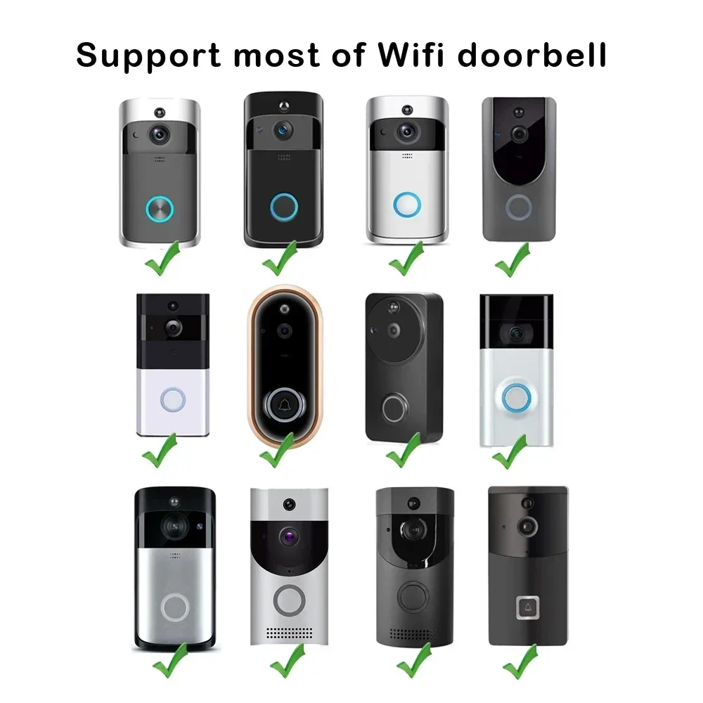 Transformer Charger 220V-240V For Wifi Wireless Video Doorbell IP Camera Video Intercom Sliding Door Locks 18V AC Power Adapter