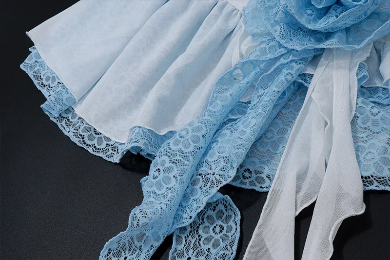 Minifaldas de encaje con flores para mujer, faldas asimétricas con volantes, ajustadas y drapeadas, estilo urbano Y2K, sexys