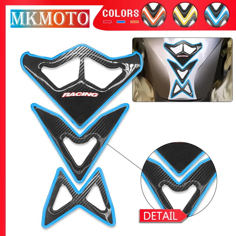 

2024 Motorcycle 3D Gel Stickers For BMW F650GS F700GS F750GS F800GS F850GS Fishbone Fuel Tank Pad Decoraction Decals Accessories