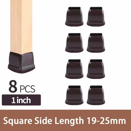 8PCS Upgraded Chair Leg Covers Silicone Anti-Slip Felt Furniture Feet Protectors from Scratches for Hardwood Floor Reduce Noise - Image 24