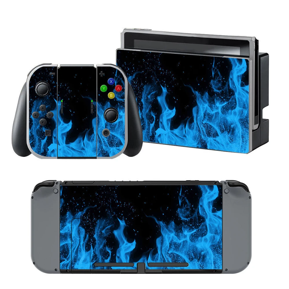 Vinyl Decal Skin Cover Set for Gaming Console and Accessories