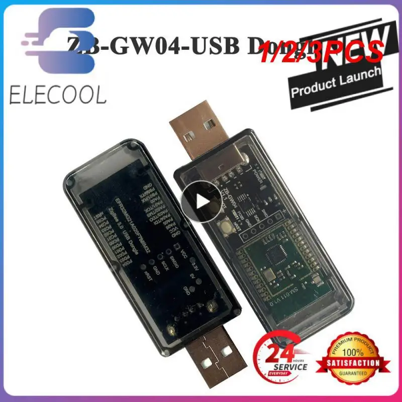 범용 오픈 소스 허브 USB 동글 칩, 3.0 ZB-GW04 실리콘 랩, 범용 게이트웨이, 미니 EFR32MG21, 1 개, 2 개, 3 개