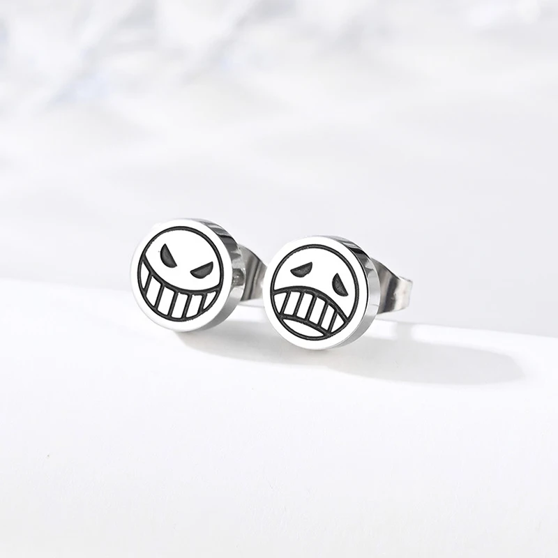One Piece Earrings Portgas D Ace Free Shipping