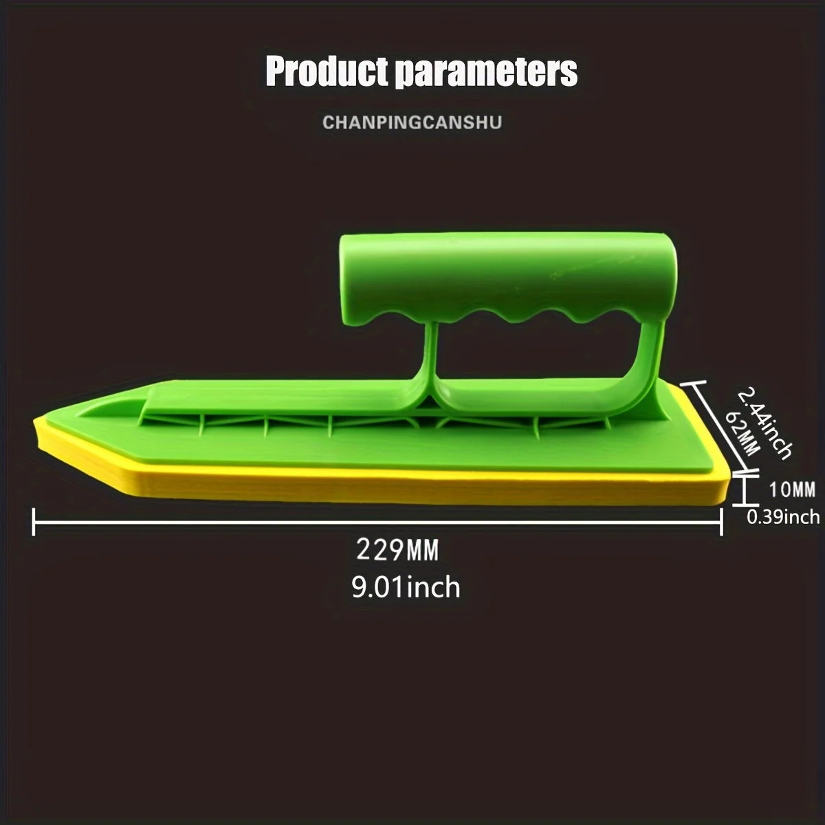 Sponge Foam Float Trowel For Grout,Stucco,Tile Floor Tile Beauty Seam Scraper Spatula,Scraping Putty,Caulking Special Tool 2