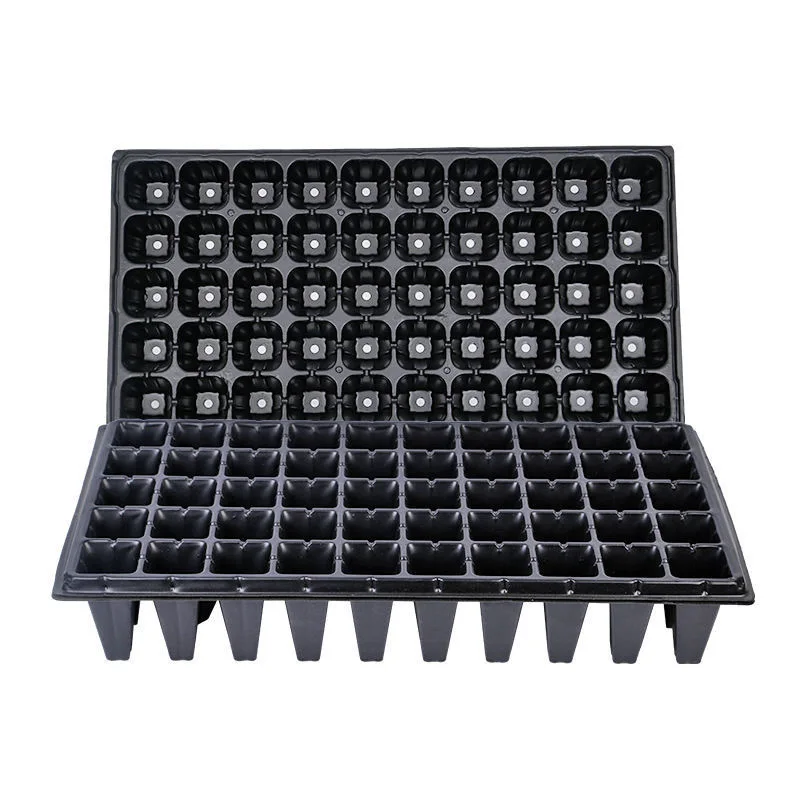 5Pcs 50 Cell Germination Seedling Trays Garden Starter Trays Strength Seed Germination Plant Flower Pot Nursery Grow Box Garden