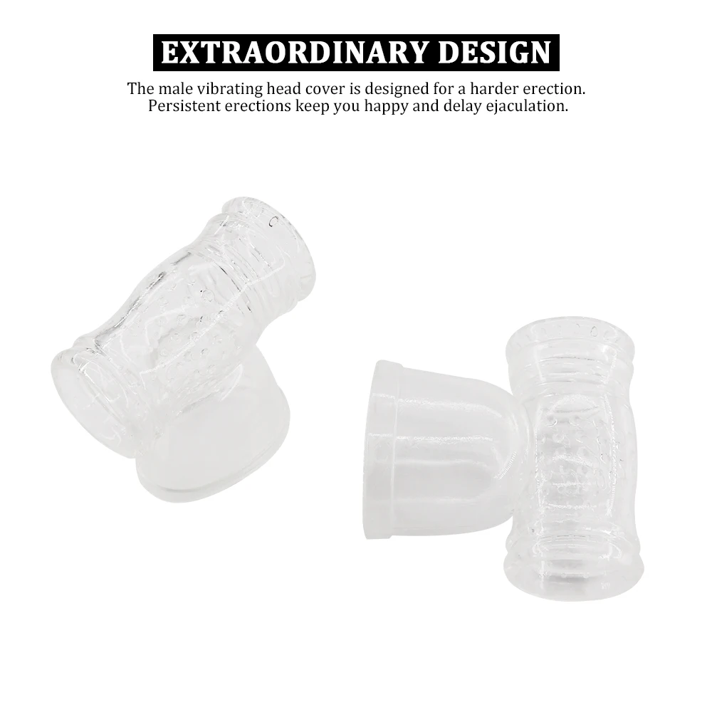 G-spot Vibrator Head Cover For Clitoris Stimulators Magic Wands_voghion.com