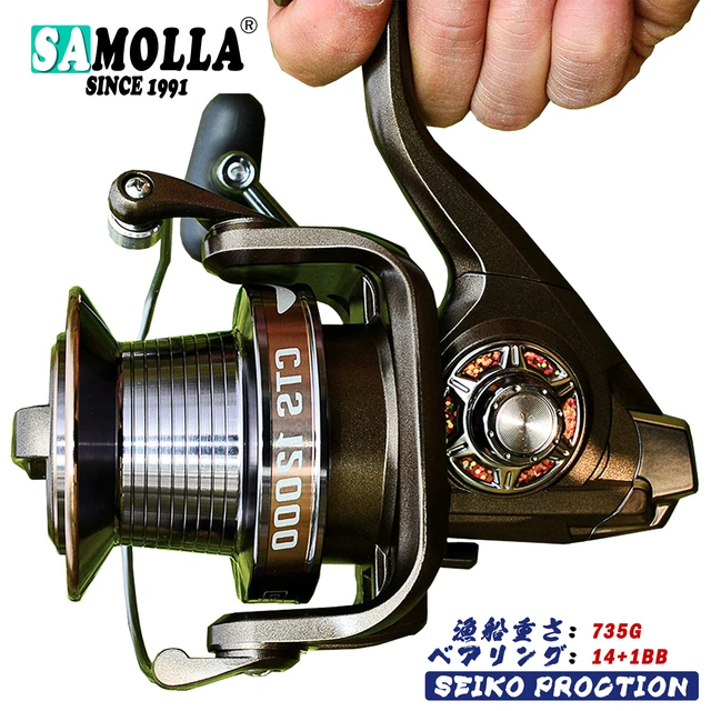 Big Full Metal Body Fishing Reel Strong Drag 30kg Spinning Reels Carp  Molinete Carretilha De Pesca Reels Pesca Accesorios Mar - AliExpress