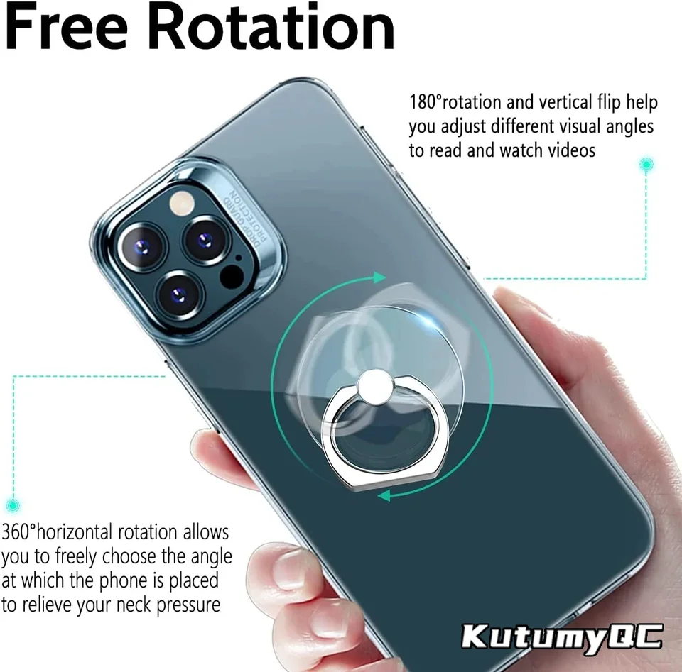 PopSockets PopGrip Para MagSafe, Agarre Magnético Y Soporte Para Teléfono, Parte Superior