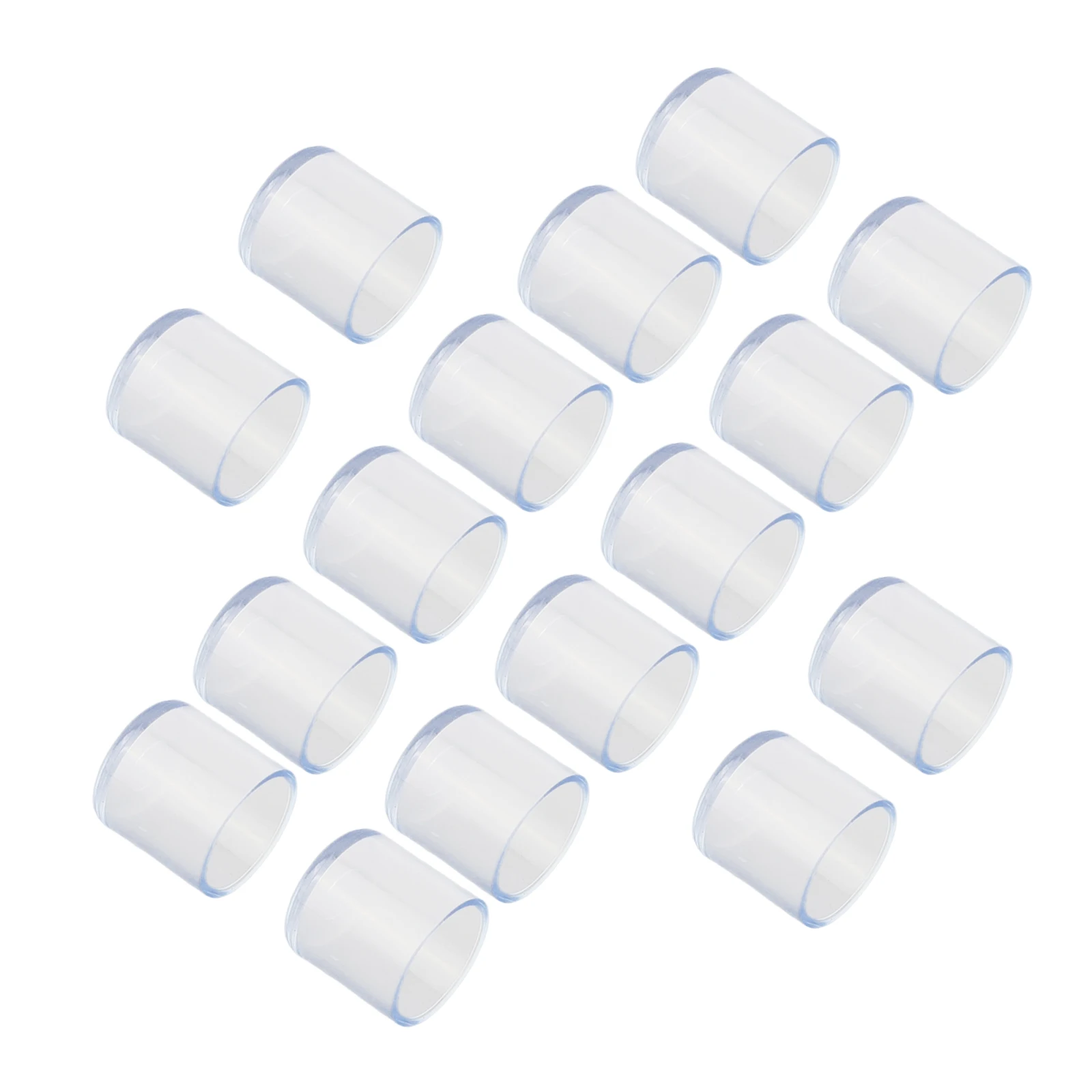 16pcs Chair Leg Cap Rubber Feet Protector Pads Non-slip Furniture Table Covers Furniture Leveling Feet Home Decor