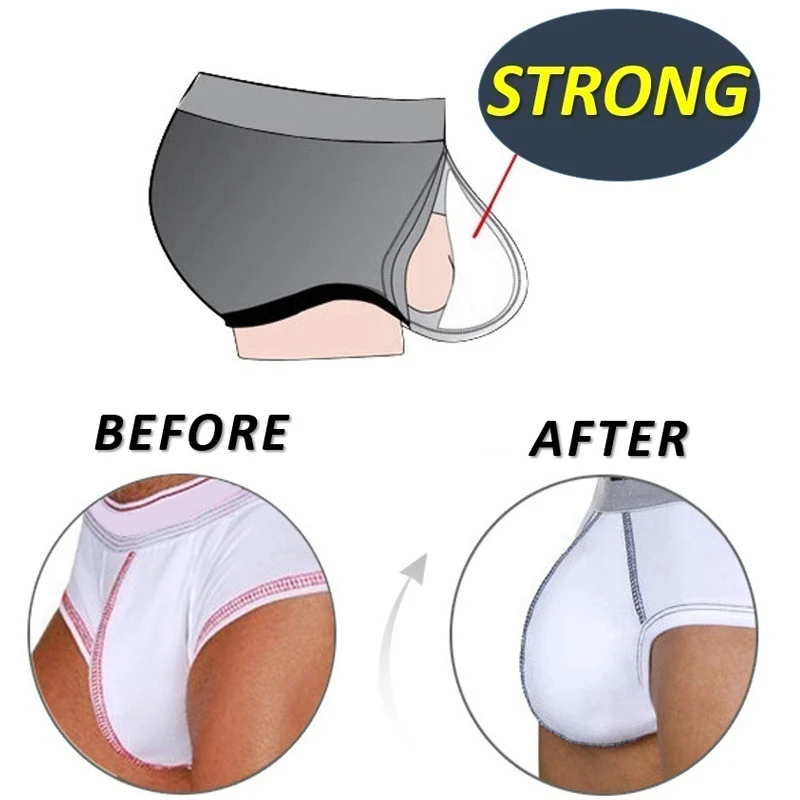 1Pc 3D Sponge Protective Pad Enhancing Men Underwear Bulge Cup Pad Cushion Sexy Swimming Trunks Swim Brief Removable Push Up Pad