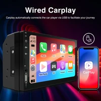 2DIN 7inch Car Multimedia MP5 Video Player Wired CarPlay Android Auto Mirrorlink Touch Screen FM AUX Bluetooth USB Fast Charging - Image 3