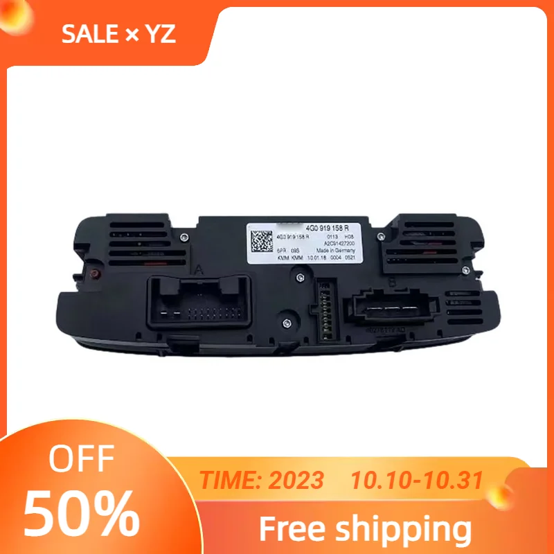 4G0 919 158 LHD Original For Audi A6 C7 A7 4G A/C Heater Climate Control LCD panel seat heating 4G0 919 158 K 4G0 919 158 Q