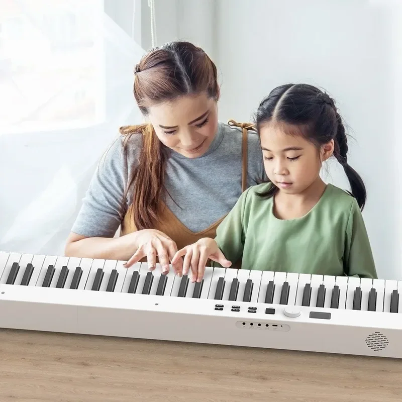 Folding Piano 88 Keys Adult Electronic Piano Beginners Midi Controller Musical Keyboard Professional Portable Electric Organ