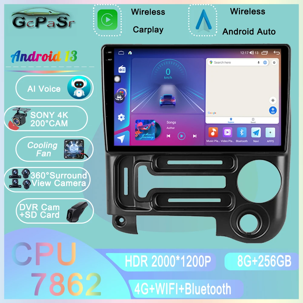 

5G WIFI For Hyundai Santro 2003 - 2015 QLED Auto Multimedia Video Player BT Navigation GPS Android IPS Carplay No 2Din 2 Din DVD