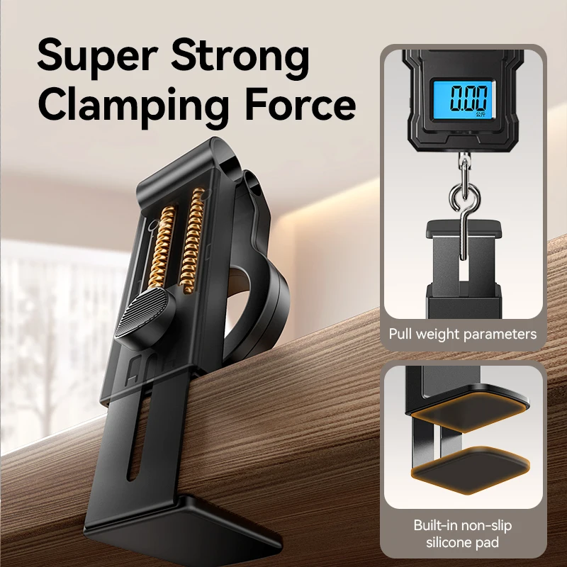 Joyroom Magnetic Airplane Phone Holder Travel Essentials Flexible Rotation Hands-Free Airplane Phone Mount for iPhone 15 - Image 3