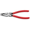 Genuine Parts KNIPEX Needle-Nose Combination Pliers 7.2 Inch High Leverage Joint Stable Tips Hand Tools Multitool 08 21 185 2