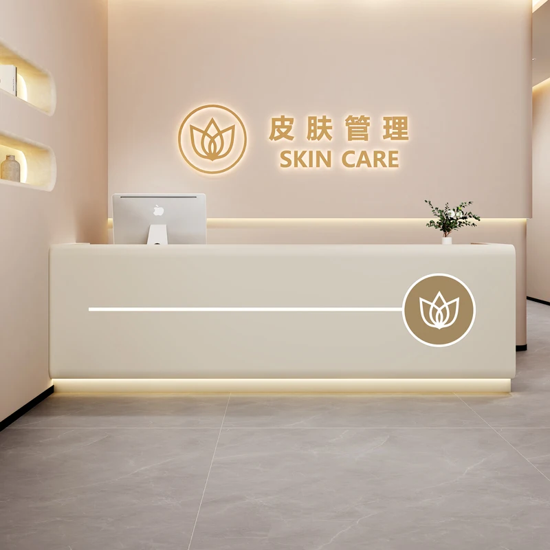 Negozio Reception Bancone Bar Banco Informazioni Moderne Semplice E Moderno Reception Podio Theke Rezeption Mobili Di Lusso