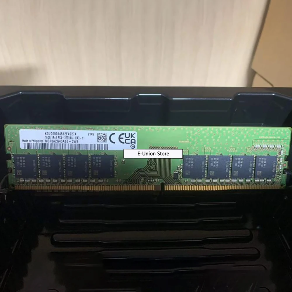 M378A2G43AB3-CWE RAM 삼성 16GB DDR4 3200MHz 1R × 8 PC4-3200A-U 데스크탑 메모리 완벽하게 빠른 배송