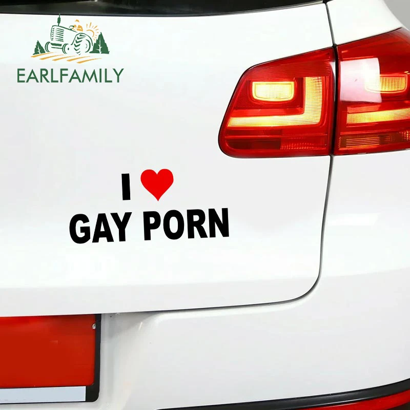 DXNQ 10 PCS Car Funny LGBT Stickers, Waterproof Prank - View #8