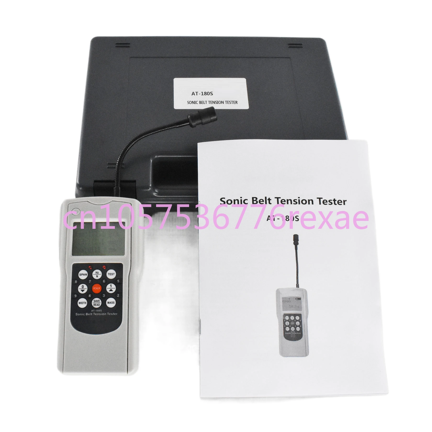 Per Cinghia Di Trasmissione Della Frequenza Di Vibrazione 10-680Hz Tester Di Tensione Della Cinghia Sonica Portatile At-180S Misuratore Di Tensione De