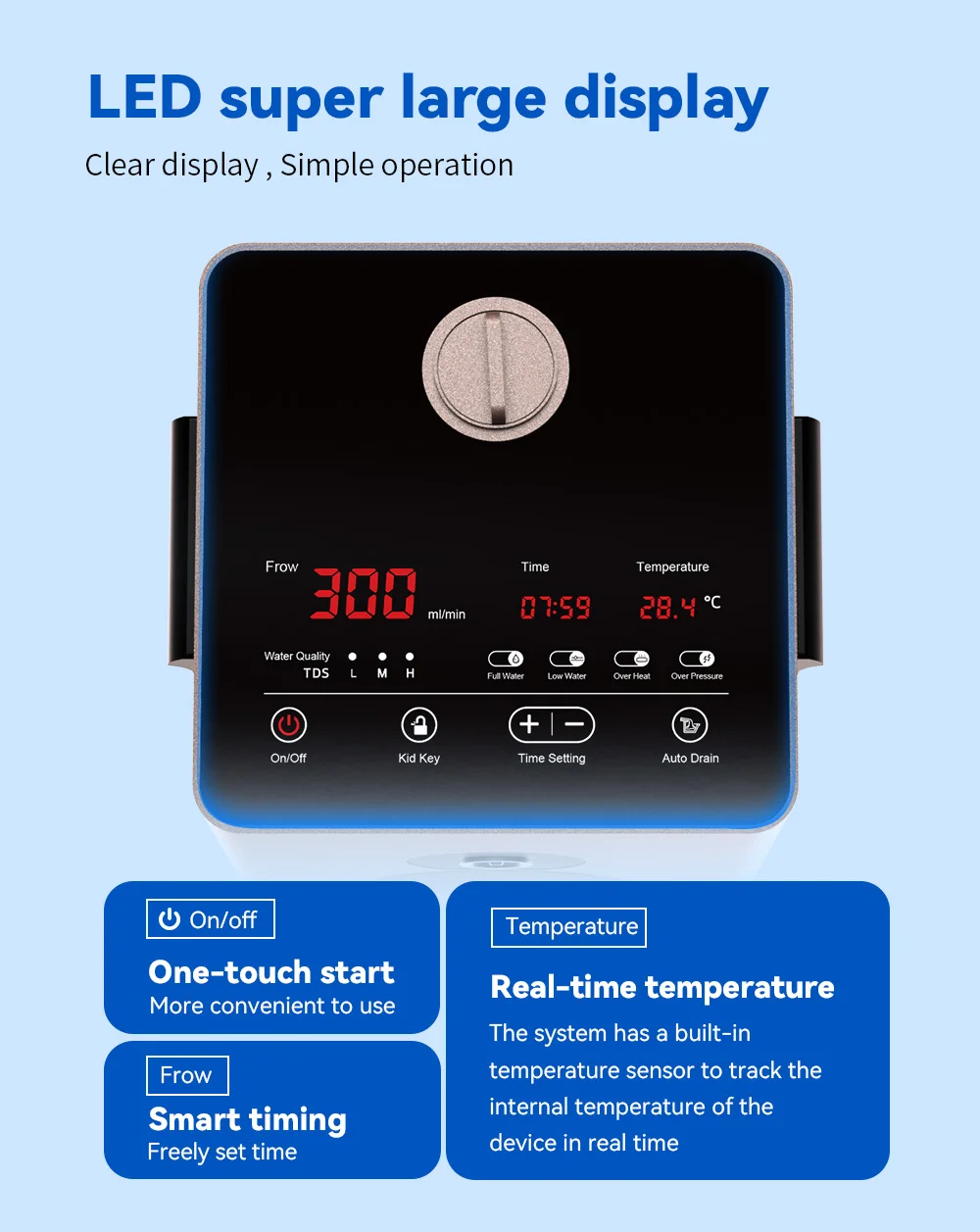 SUYZEKO Oxyhydrogen-Generator 450ml Molekularer Wasserstoff-Inhalationsgerät Generator Wodoru H2 Inlaer Therapiegerät Wasserfilter – Detail 10
