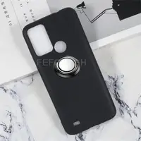 For Oukitel C31 Pro C31PRO 6.52”OukitelC31 Pro Back Ring Holder Bracket TPU Soft Silicone Phone protect Case Anti falling shell 1