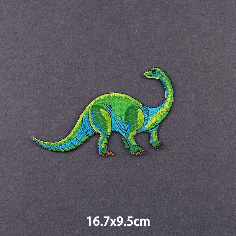Diansour Eisen auf Patches für Kleidung thermoadhäsive Patches Abenteuer Landschaft Tier Stickerei Patch auf Kleidung DIY – Detail 35