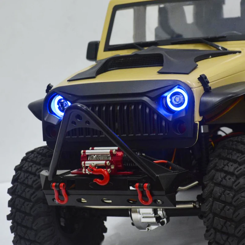 Phare LED 20mm Yeux d'Ange pour Voiture RC 1/10 - Kit Éclairage