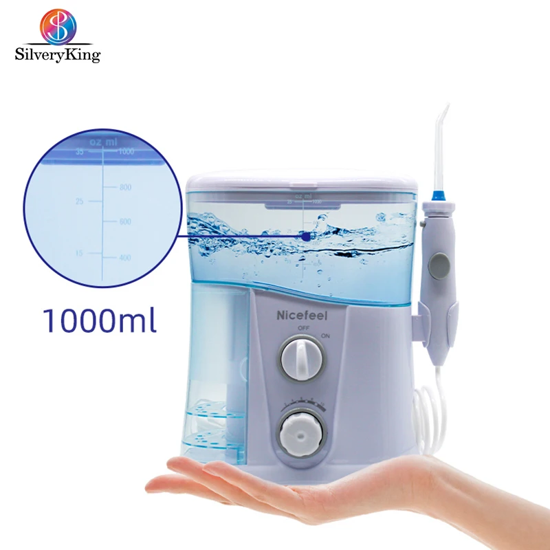 1000ml Oral Irrigator Water Flosser Dental Floss Teeth Whitening Mouthwasher Cleaning Irrigation Tooth Care disposable sterile irrigation needle medical lacrimal duct dental tooth oral flat needle flat needle