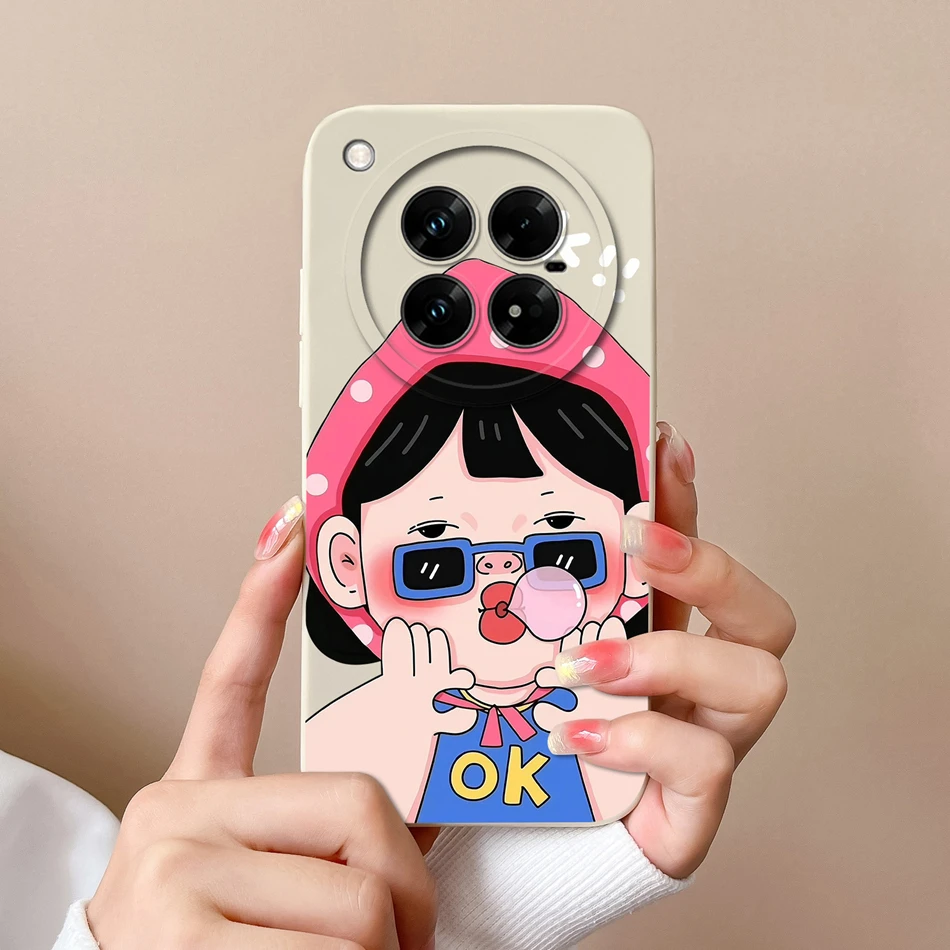 Coconut Tree Soft Liquid Silicone Phone Case - Full Protection Back Cover