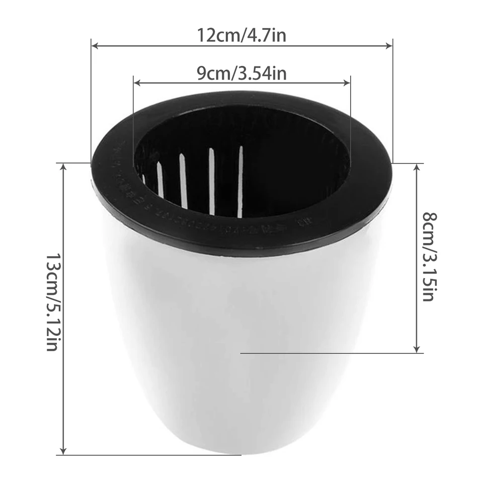 Set van 6 geometrische hars muur opknoping plantenbak, wandvaas wandgemonteerde bloempotten luchtplantenhouder verticale container voor varen, zijden bloem, cactus, sappig, binnen buiten tuin keuken