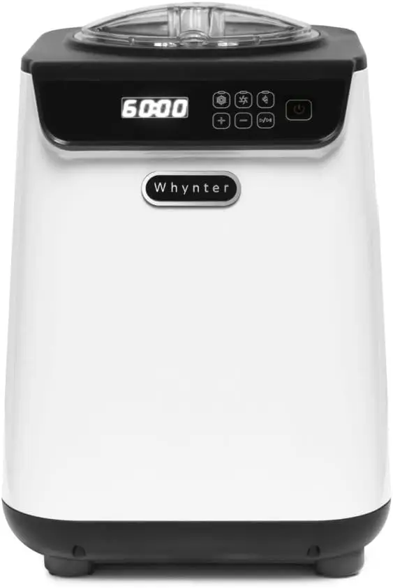 

Whynter, вертикальная автоматическая кофеварка для мороженого, емкость 1,28 кварт со встроенным компрессором, без предварительной заморозки
