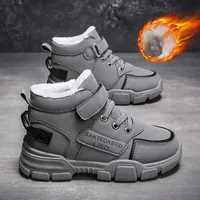 Winter Kinderstiefel, Kaschmir, rutschfest, warm – Bild 6