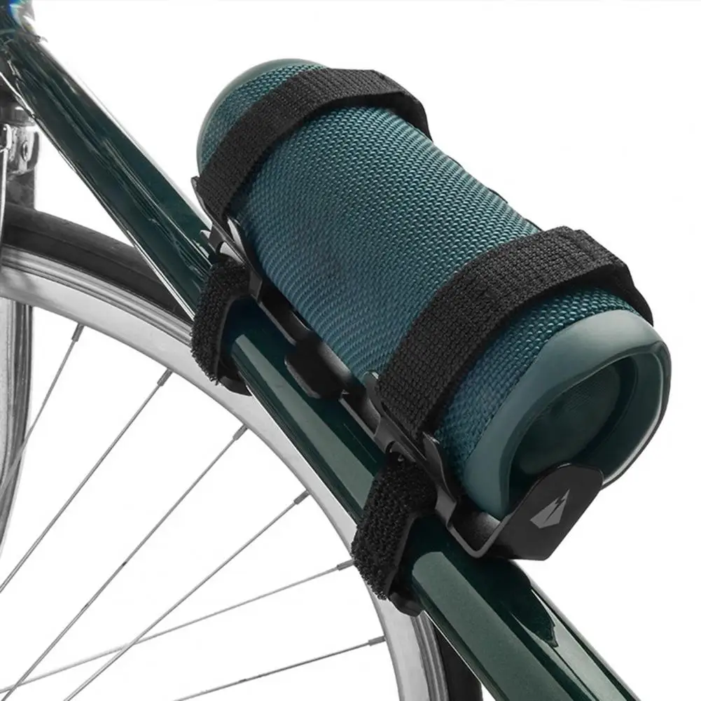 

Outdoor Audio Speaker Strap Holder Bike Cup Rack Strong Bearing Anti-skid Bike Music Speaker Fixing Bracket Black