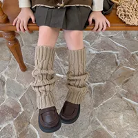 Kids Leg Warmers Knitted Leg Warmers Loose Socks Knee High Leg Warmers For Girls 6