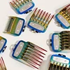 10PCS Professional Hair Clipper Metal Clip Guides Limit Combs Guards for WAHL Clippers 5