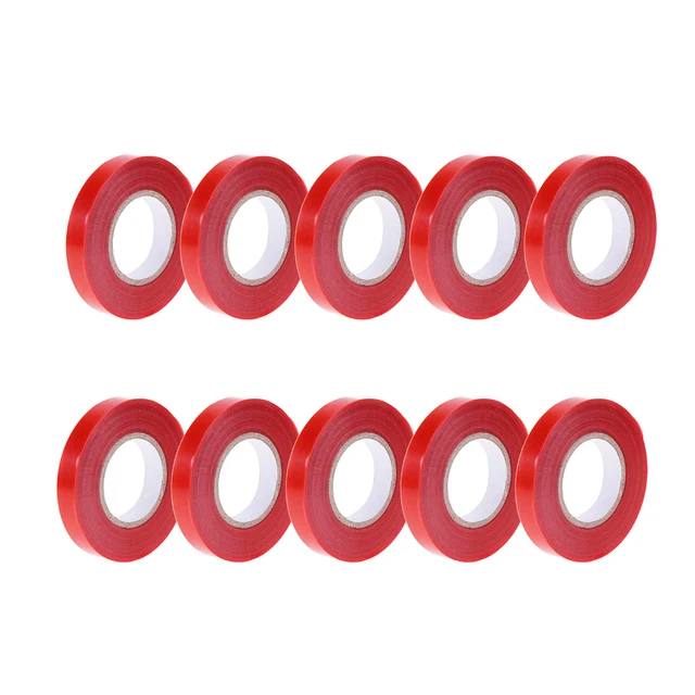 10pcs red tapes
